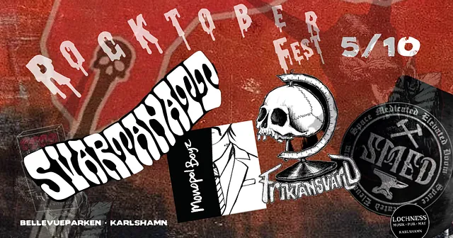 ROCKtoberfest 5 oktober i Bellevueparken